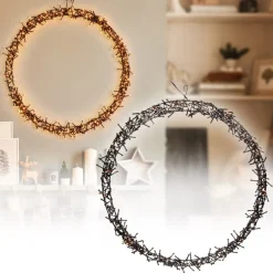 Lichterkranz 500 LEDs Warmweiß Ø 58cm IP44