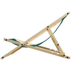 Liegestuhl 10er Set klappbar aus Holz 3 Liegepositionen bis 120 kg Dunkelgrün