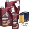 Ölwechselset mit Mannol Energy Combi LL 5W-30 11L, BMW 3 (E46), Mercedes-Benz CLK (C209)