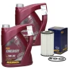 Ölwechselset mit Mannol Energy API SN/CH-4 5W-30 10L Chrysler Crossfire Mercedes-Benz C-Klasse (W202)