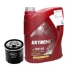 Ölwechselset mit Mannol Extreme 5W-40 5L, Mazda 3, Nissan Qashqai