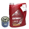 Ölwechselset mit Mannol Extreme 5W-40 5L, VAG