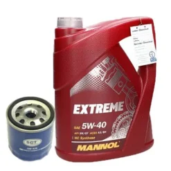 Ölwechselset mit Mannol Extreme 5W-40 5L, VAG