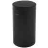 Mülleimer mit Sensor 30L rund aus Stahl Schwarz matt Automatisches Öffnen & Schließen ML-Design