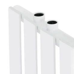 Paneelheizkörper Einlagig 300x600 mm Weiß mit Boden Anschlussgarnitur ML-Design