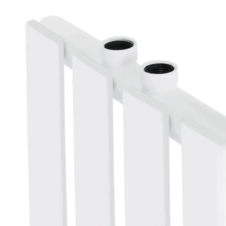 Paneelheizkörper Einlagig 300x600 mm Weiß mit Boden Anschlussgarnitur ML-Design
