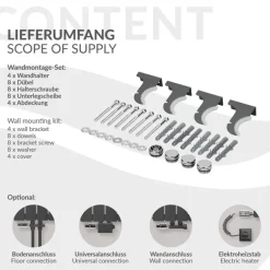 Paneelheizkörper Einlagig 600x300 mm Anthrazit ML-Design