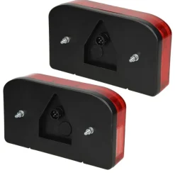 Rückleuchten Satz für Anhänger 12V verkabelt mit 13-poligem Stecker