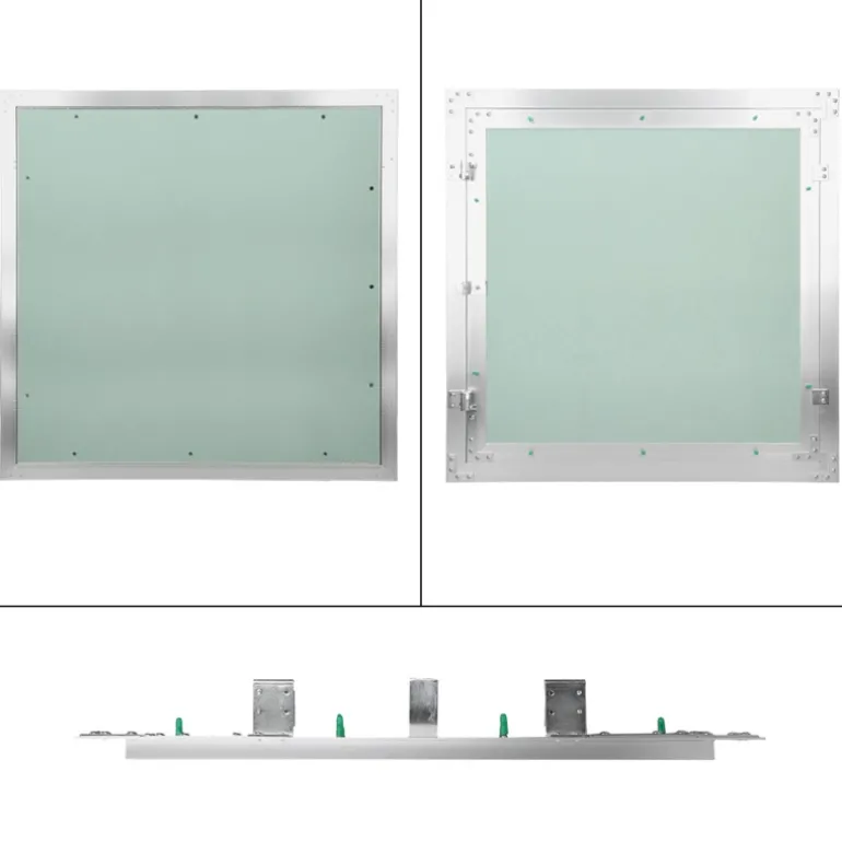 Revisionsklappe GK-Einlage 600x600 mm mit Rahmen aus Aluminium