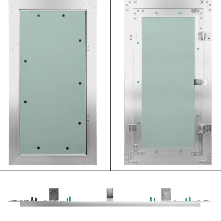 Revisionsklappe GK-Einlage, 300x600 mm, mit Rahmen aus Aluminium