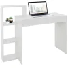 Schreibtisch mit Regal 110x72x40 cm Weiß ML-Design