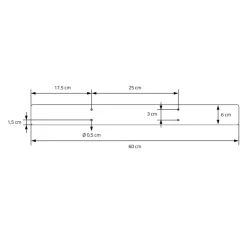 2 Stück Tischbeine B60xH72 cm Tischkufen X-Form Stahl pulverbeschichtet Schwarz ML-Design
