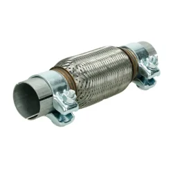 Universal Flexrohr 50 x 150 mm mit 2 Schellen aus Edelstahl