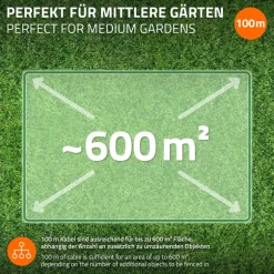 Universal 100m Begrenzungskabel für Mähroboter + 350 Erdnägel