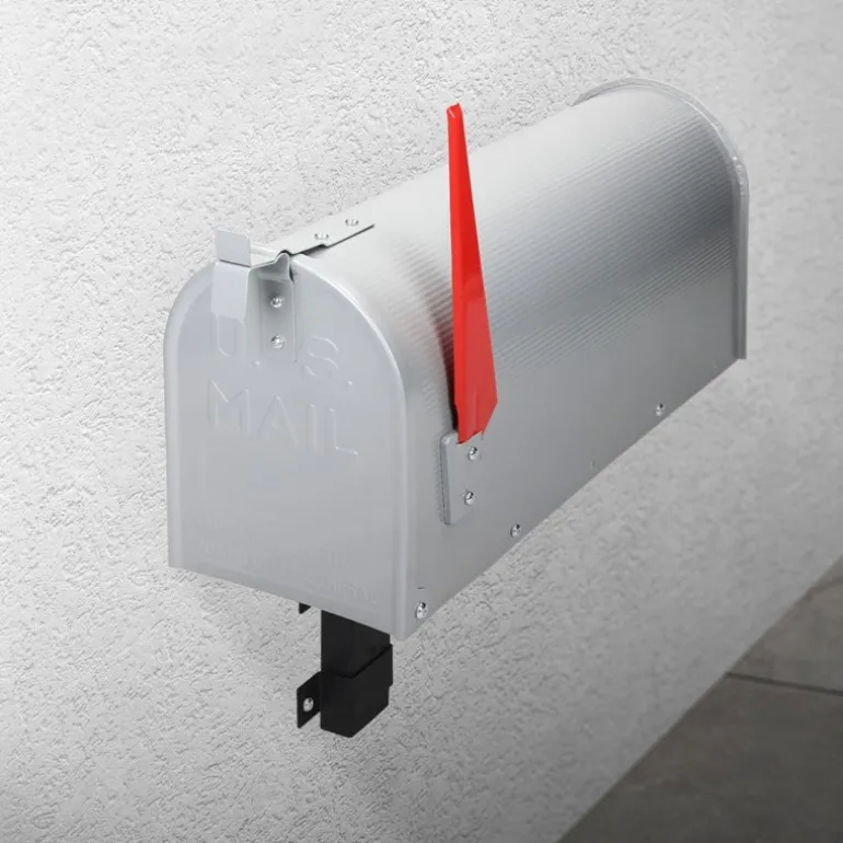Wandhalterung Ständerhalterung für US Mailbox Schwarz aus Metall ML-Design