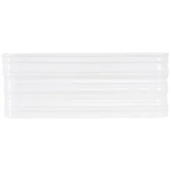 Waschbecken Quadratisch ohne Überlauf 39x39x15 cm Weiß aus Keramik ML-Design