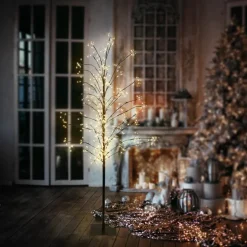 Weihnachtsdeko LED Baum mit 360 warmweißen LEDs IP44 150 cm
