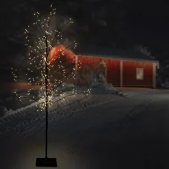 Weihnachtsdeko LED Baum mit 360 warmweißen LEDs IP44 150 cm