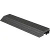 WPC Abschlussleiste 30x2x7,5 cm für WPC Bodenfliese gerade Anthrazit ML-Design