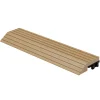 WPC Abschlussleiste 30x2x7,5 cm für WPC Bodenfliese gerade Teak ML-Design