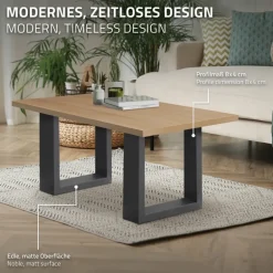 2x Tischbeine Bankkufen aus Vierkantprofilen 30x43 cm Anthrazit pulverbeschichtete Stahl